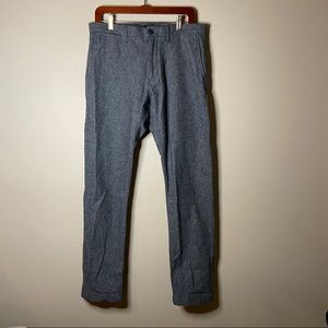 J.Crew slim men’s pants - gray twill - 32/32